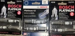 Sets Of 2 Each Bosch Platinum Spark Plugs 4316 - Total. Fixed Price $19.99.