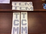 Tcm Forklift Decals . 2 Black Mast , Hood 4. Fixed Price $8.99.
