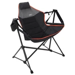 Rio Black Suspension Folding Lounger 350LB Steel Frame W/ Cushion. Fixed Price $131.23.