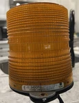 Star Warning Systems Amber Strobe Light Model 240CFQ 12-24 Vdc Amps Parts Only. Fixed Price $40.00.