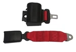 Forklift Seat Lap Belt 45" + Rod 8" Long Retractable Conform ECER16 CS011 Red. Fixed Price $25.90.