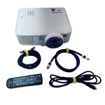 Mitsubishi EX321U Dlp Projector - Low 449 Hrs Monster Cable Bundle Remote. Fixed Price $91.96.