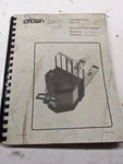 Crown Pw 3000 3500 Service Manual Parts List Book Series Hand Truck 1993 3520. Fixed Price $94.50.