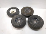 08-15 Cushman Titan Utility Cart Wheel Set 8X3.75 W/ Tires 5.70-8. Fixed Price $322.39.