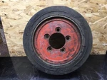 Mitl 18 X 6 12-1/8 Forklift Tire Solid MPC2 W/ Rim Used #04D41PR5. Fixed Price $150.00.
