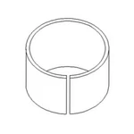 07177-05030 Var Cyl Bushing Fits Komatsu D41E-6 PC40-7. Fixed Price $20.50.