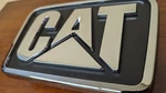Caterpillar Truck Hood Emblem 8 1/2 X 5 CT630 Raised Letters New Grille. Fixed Price $99.99.