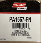 Baldwin Air Filter PA1667-FN. Fixed Price $24.95.