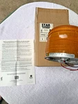 Star Warning Systems Amber Strobe Light Model 240SD 12-24 Volt. Fixed Price $49.99.