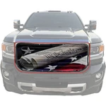 Grilleadz 2015-19 Sierra 2500/3500 We The People Flag Bug Screen BS-901-29-WTP. Fixed Price $150.00.
