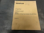 Caterpillar GC30 Gasoline Lp Dual Fuel Forklift Truck Parts Manual. Fixed Price $60.00.