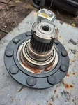 Hyundai Forklift Wheel Hub XKCF-00645, Oem Replacement Part. Fixed Price $166.00.