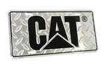 New - Aluminum Diamond Plate License Tag Caterpillar Truck Equipment Gift. Fixed Price $13.95.