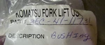 New Genuine Komatsu Forklift Steer Axle Pivot Bushing 3EC-41-11731. Fixed Price $28.95.