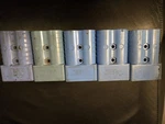 Set Of 5. 4 Anderson 1 Smh 350 Amp Battery Connectors Blue 2 Are New. Fixed Price $40.00.
