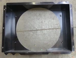Clark C40 Lpg Forklift Radiator Steel Fan Shroud. Fixed Price $49.00.