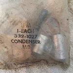 Lpm Ignition Kit Condenser 332-1027 Nos. Fixed Price $13.99.