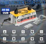 Cmtool 24V 30A Forklift Battery Charger 1250W Smart 7-STAGE Trickle. Fixed Price $109.99.