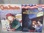 Spy In The White House & Cam Jansen And Snowy Day Mystery. Lot Of 2.. Fixed Price $6.16.