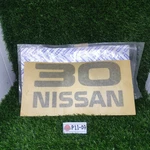Nissan 30 Forklift Genuine 99064-60K70 Label Car Name Vinly Sticker Nos. Fixed Price $50.00.