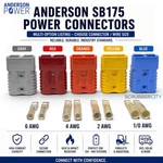 Anderson SB175 Power Plug Connector Kit 175A 600V Choose 6, 4, 2 1/0 Awg. Fixed Price $32.00.