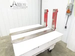 Bolzoni Qqe 190830 5X48" Class Steel Forklift Forks 20" Carriage 1-PAIR Read. Fixed Price $874.97.