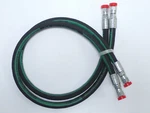 Aeroquip Matchmate Plus Hydraulic Hose Set GH781-4, 6.4MM (1/4") Oal 30.5"&32.5". Fixed Price $62.99.