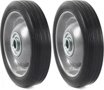 (2-PACK) Ar-pro Flat Free Solid Rubber Wheel 5&APOS;&APOS;X1.5. Fixed Price $33.14.