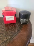 Original Toyota 1560025010 Oil Filter 4 Runner Auris Carina Corolla Hiace Supra. Fixed Price $30.00.