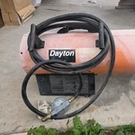 Dayton Propane Gas Portable Heater 120-150,000 Btu Forced Air Steel Coil. Fixed Price $112.49.