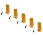 Mini Excavator Bucket Standard Dirt Teeth, 238-3202 Sp W/pins, Fits Cat VRS-50. Fixed Price $68.39.