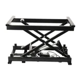 28" Electric Table Single Scissor Lifting Platform 330 Lbs 4 Wheel. Fixed Price $199.08.