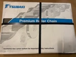 Tsubaki Premium Roller Chain, Riveted, 120RIV, 10 Foot. 1-1/2IN. Pitch (new). Fixed Price $275.99.
