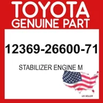 Toyota Genuine 12369-26600-71 Stabilizer Engine 123692660071 Oem. Fixed Price $30.73.