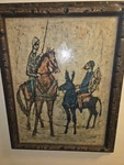 "don Quixote" Nissan Engel Litho Art Print Board Private Collection. Fixed Price $170.00.