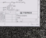 Terex Telehandler TH1056C Hydraulic Schematic Manual Diagram. Fixed Price $167.40.