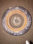 New Old Stock Black 10 X 6 3/4 5 1/2 Tow Motor Forklift Rim,hub And Tire Assy. Fixed Price $119.99.