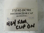 37Z-02-DC901 / 37Z02DC901 Distributor Cap Fits Komatsu Forklift. Fixed Price $13.99.