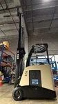 2014 RC5530 Crown Electric Forklift, Dockstocker, Narrow Aisle W/ 2023 Battery. Fixed Price $12750.00.