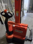 Presto Model 5004046 Forklift Truck Straddle Stacker Walk Behind 2200 Lbs. Fixed Price $2400.00.