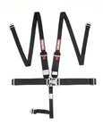 Racequip Black For & 5PT Hnr Seat Belt. Fixed Price $142.95.