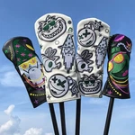 Luxury Wizard Cat Golf Driver Pu Headcover Fairway Wood Hybrid. Fixed Price $64.99.