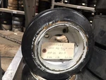 10X4.75X6.5 Superior Poly Press On & Rim Forklift Tires Nashlift. Fixed Price $100.00.