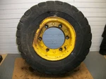 Caterpillar V60B Rear Wheel Tire Rim 6.50 - 10 Nhs Forklift Damage. Fixed Price $65.00.
