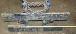 2773312 Carriages Clark 41" Wide 20" Height Fork BAR1 1/2" Thick Class Iii. Fixed Price $1200.00.