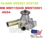 909301 Clark Water Pump 915729 918857 Mitsubishi 4G54 MM115245 MD972501 BA049. Fixed Price $57.50.