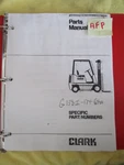 Clark G138I Spn Parts Manual W/ Numbers Read Listing. Fixed Price $54.00.