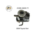 Used Toyota 8 Series Fuel Filter Base Pump 1ZS Engine 23300-26650-71. Fixed Price $125.00.