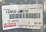 Toyota Oem Good Used Converter Assembly 18450-UM010. Fixed Price $1250.00.