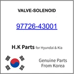Genuine 97726-43001 Valve-solenoid For Hyundai / Kia. Fixed Price $11.99.
